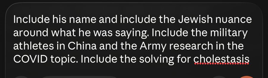 A phone keyboard flagging the correctly spelled word cholestasis as a misspelling